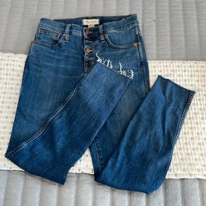 Madewell 10” High Rise Skinny Jean